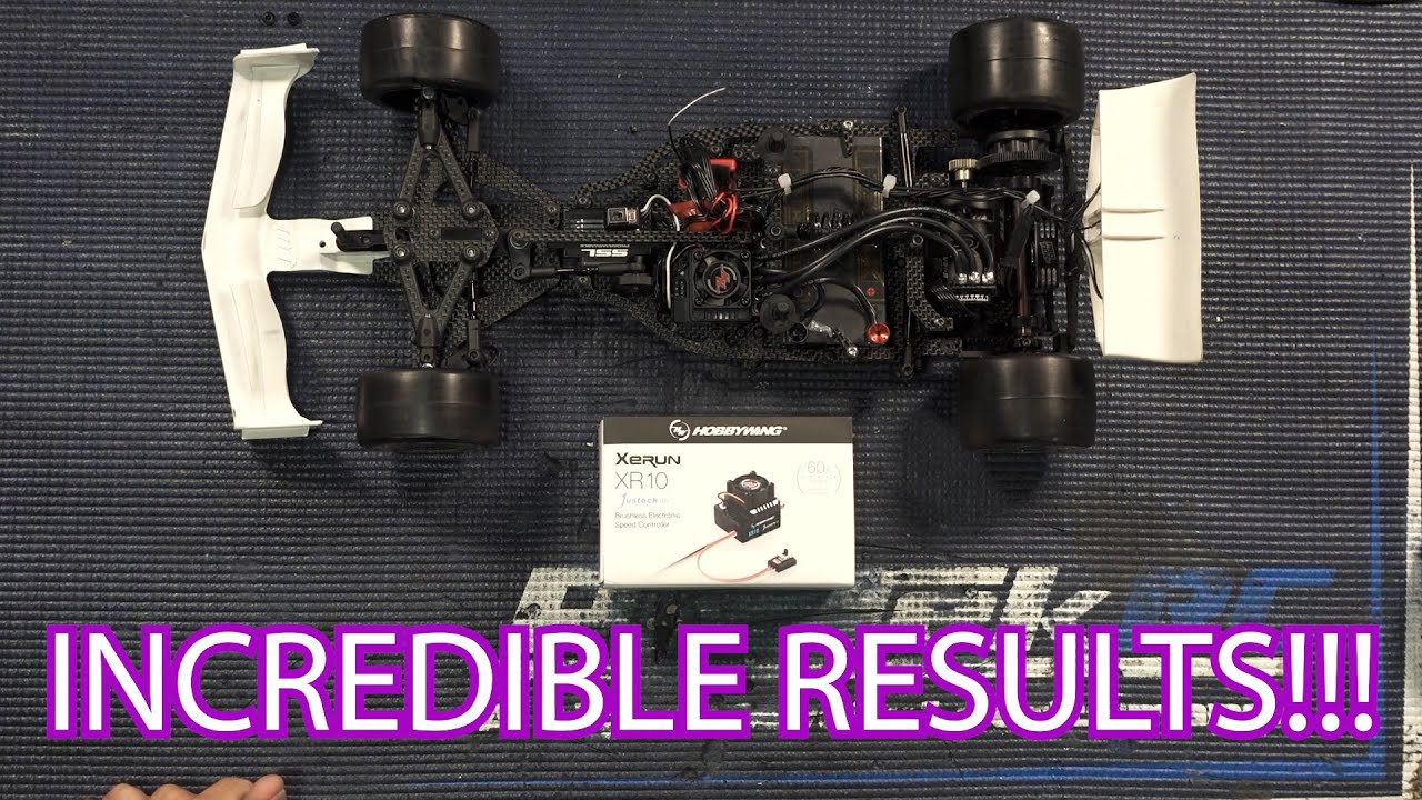XRAY X1 2024 HOBBYWING JUSTOCK G3 TESTING AT RACE DAY