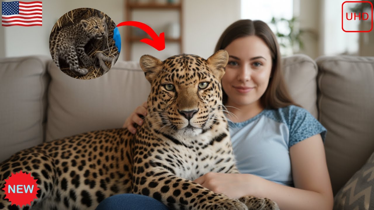 I Raised a Baby Leopard in My Home | Look at Her Now