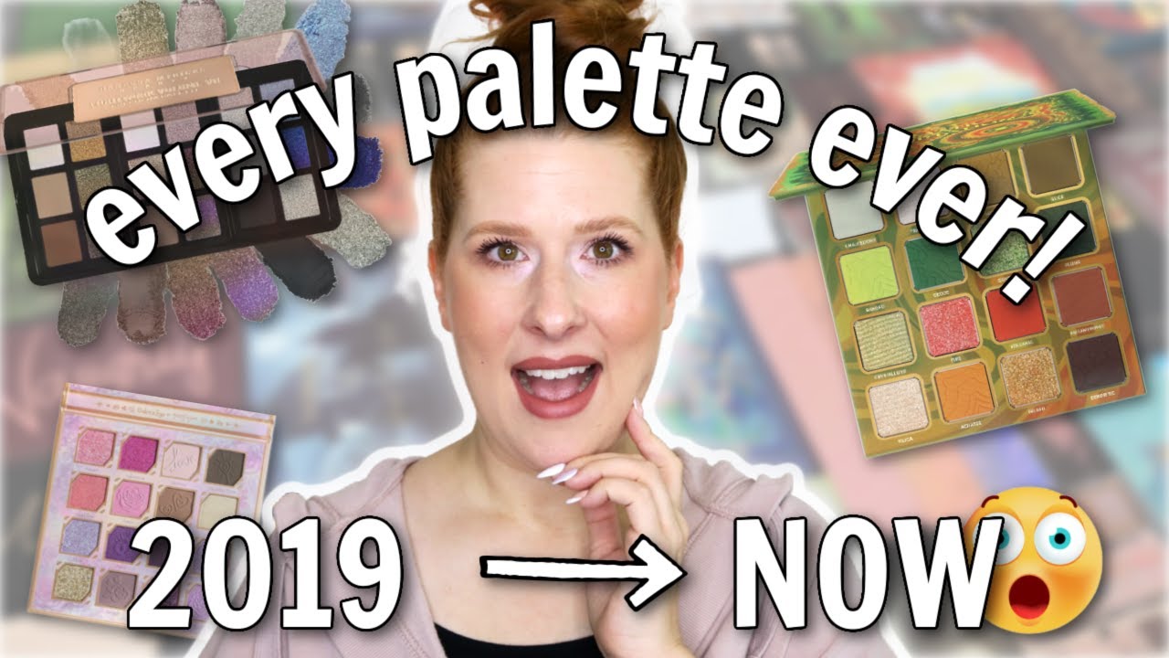 Ranking EVERY Eyeshadow Palette I've Owned Since 2019 😳