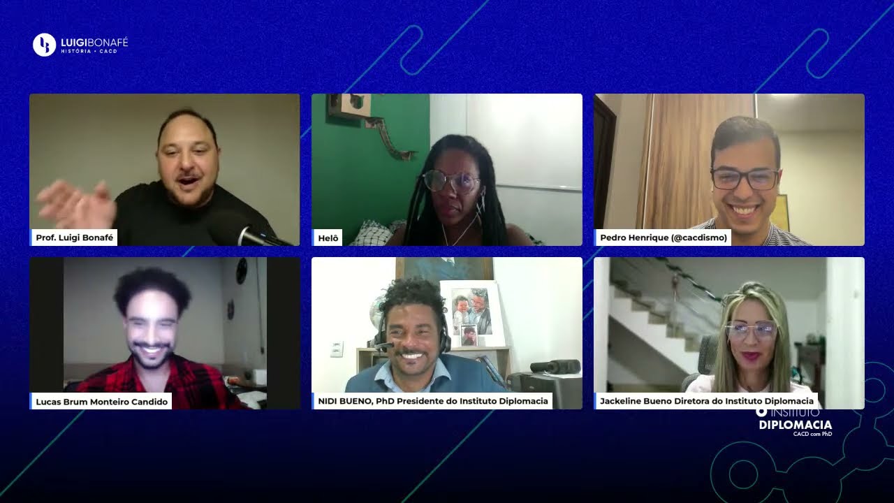 Conversa com aprovados no CACD 2024 (parceria Instituto Diplomacia/Luigi Bonafé)