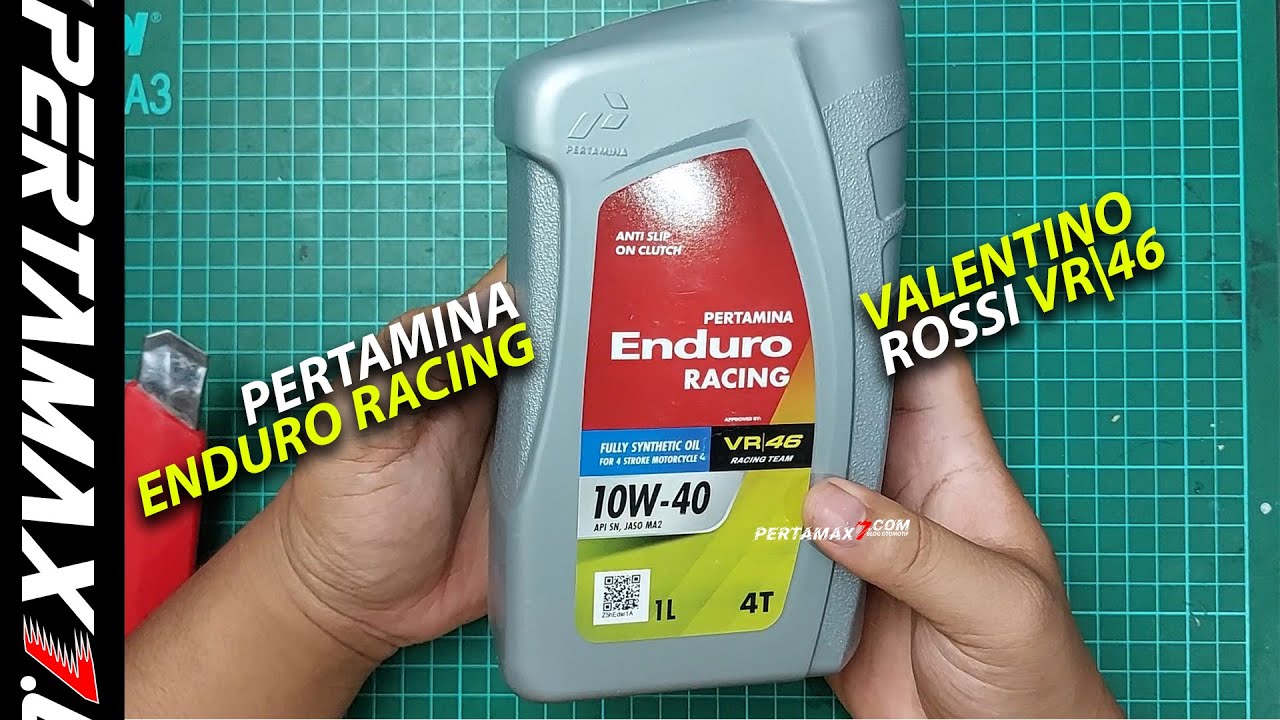 REVIEW Botol Oli Pertamina Enduro Racing 4T 10W-40 VR|46 Valentino Rossi Terbaru 2025 #enduroracing