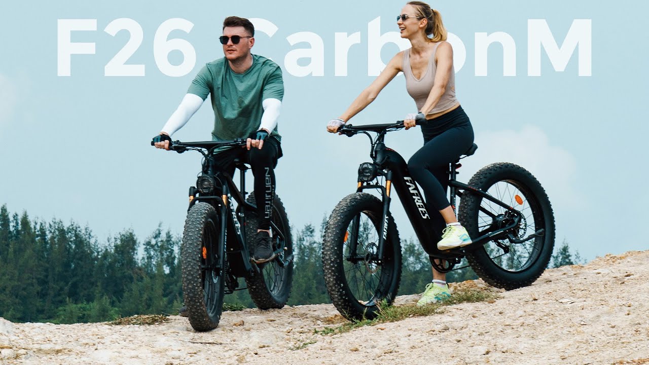 Introducing the new F26 CarbonM 26-inch Fattire Carbon Fiber ebike