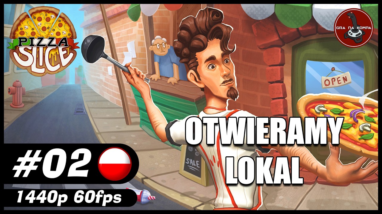 Otwieramy lokal || #2 || Pizza Slice gameplay PL