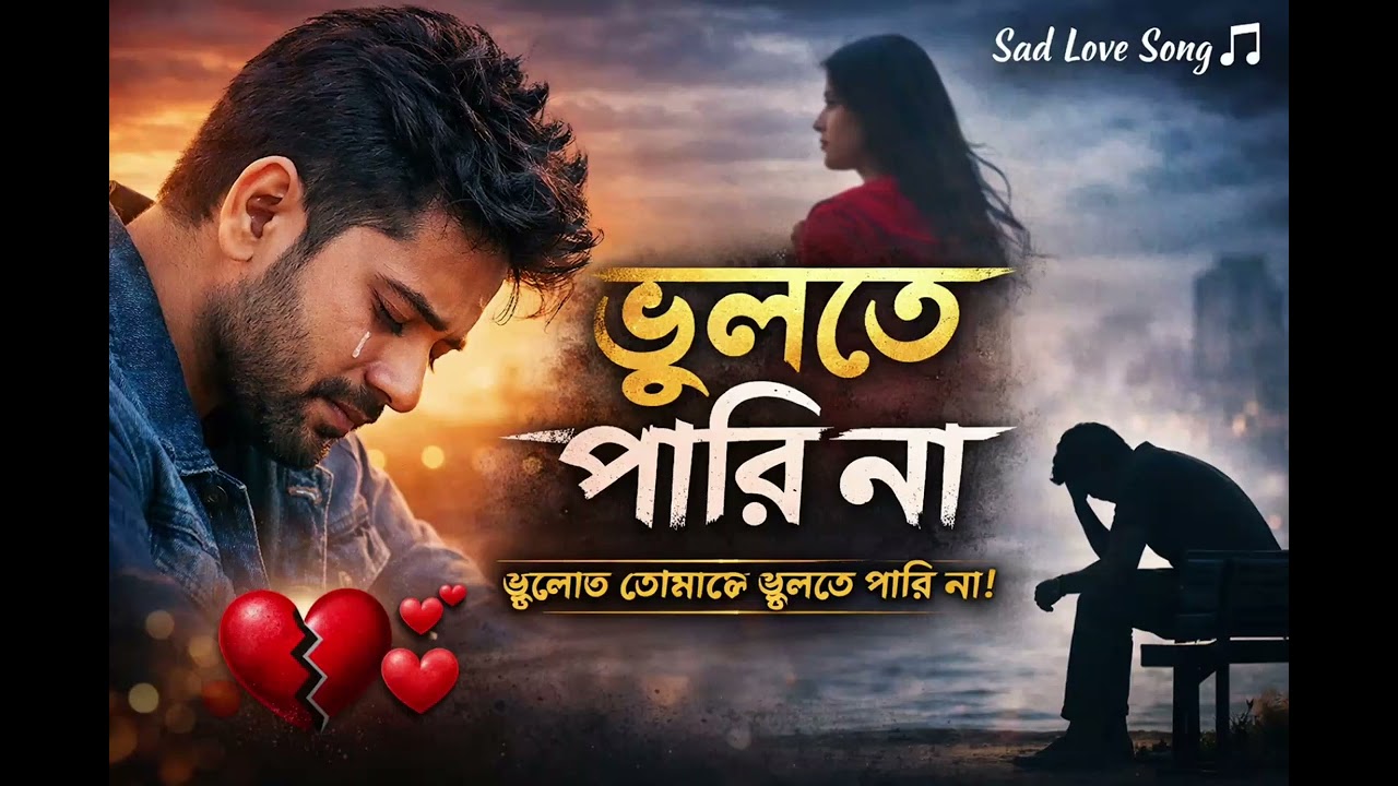 ভুলতে পারি না 💔 | Bengali Sad Love Song 2026 | Very Emotional Song | Bhulte Pari Na