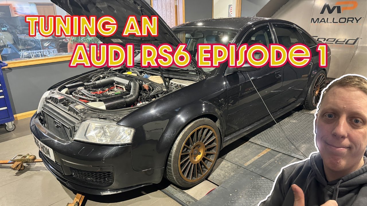 Audi RS6 Tuning Session (Hybrid turbos) Episode 1