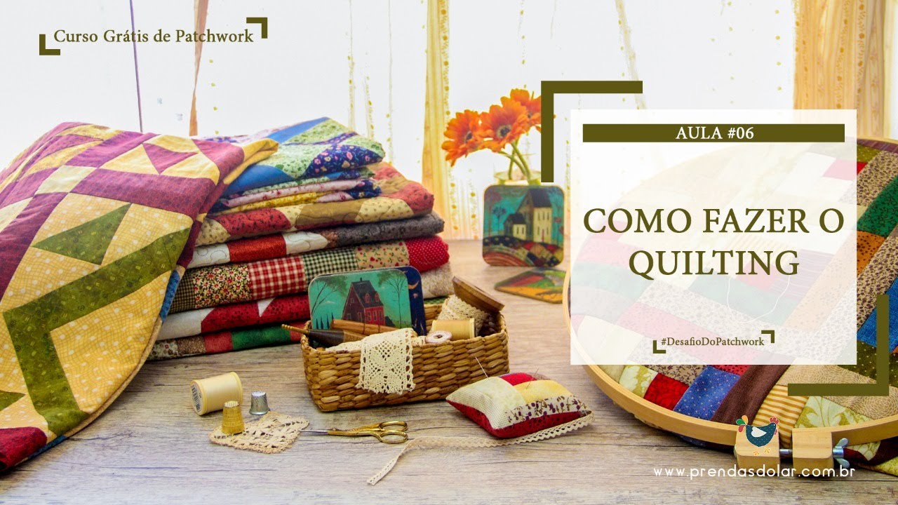 #DesafioDoPatchwork: como fazer colcha de Patchwork - TREINAMENTO EFICAZ PARA O QUILTING LIVRE