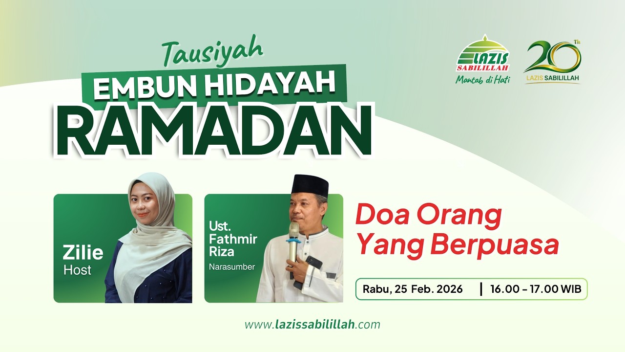 🔴LIVE | Doa Orang Yang Berpuasa | Embun Hidayah Ramadan 1447 H