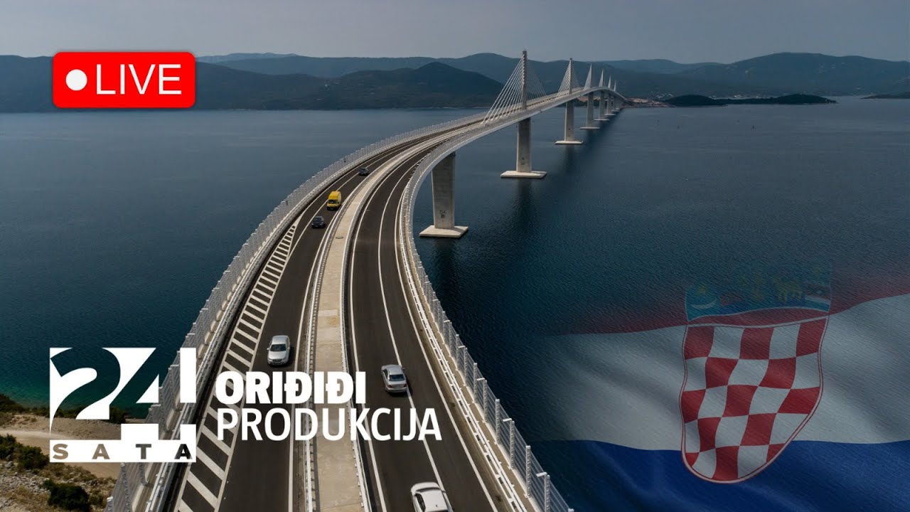 [UŽIVO] Pelješki most prešlo već tisuću vozila: 'Oduševljeni smo, prekrasan je!'