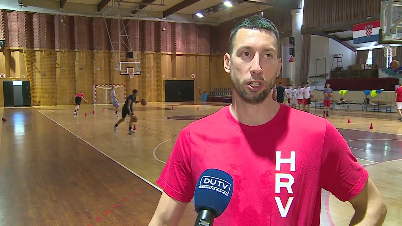 KOŠARKA - HRVATSKA U 14 I U15 REPREZENTACIJA U DUBROVNIKU
