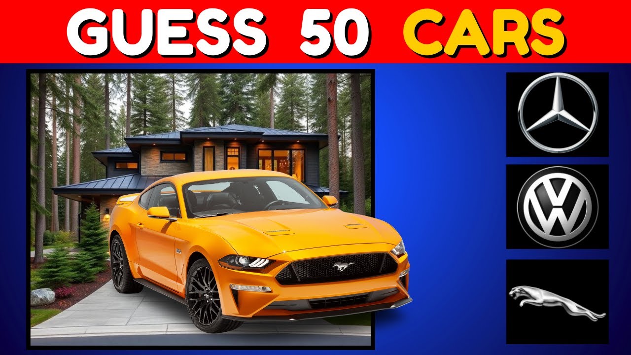 Guess the Car in 5 Seconds 🔥 | 50 Most Popular & Famous Cars Challenge