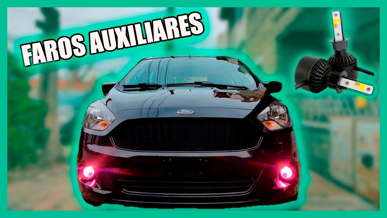 Instalar FAROS AUXILIARES⚡ + Cree LED COLORES