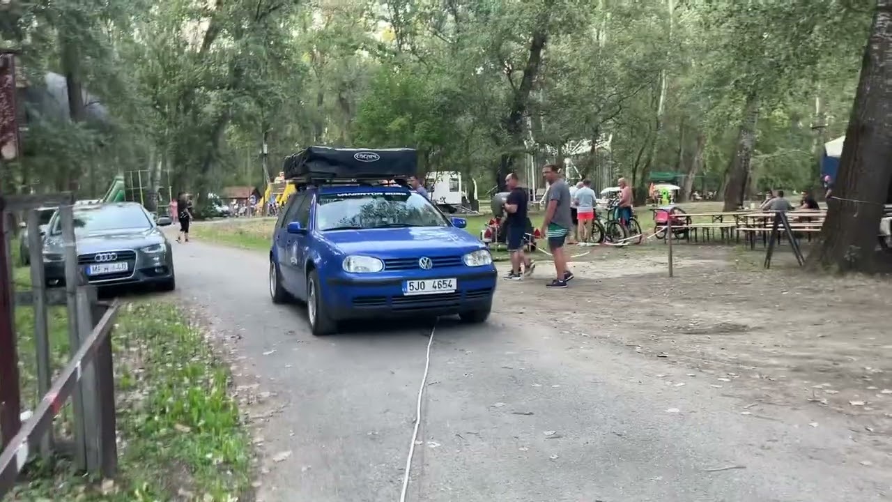 Příjezd do 1 Kempu VandrTúr 2025 Maďarsko Nagykoru 19. července 2025