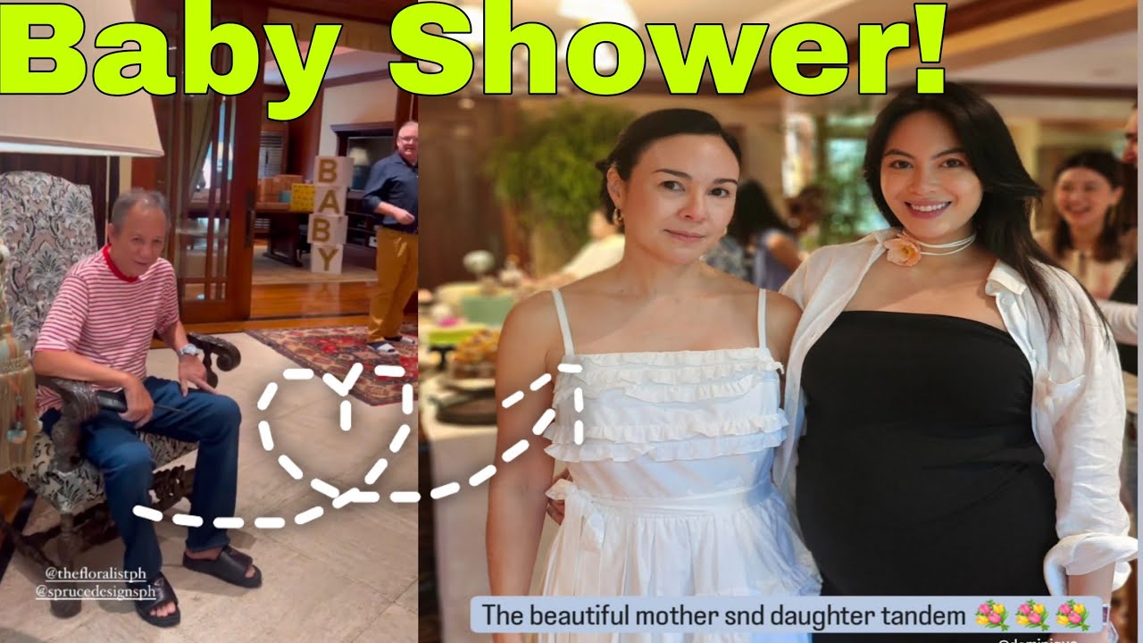 Gretchen Barretto at Toni Boy, binigyan ng intimate baby shower ang kanilang anak na si Dominique!