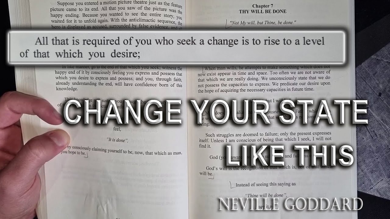 Neville Goddard | This is All that is Required of You to Reach a New Level of Consciousness