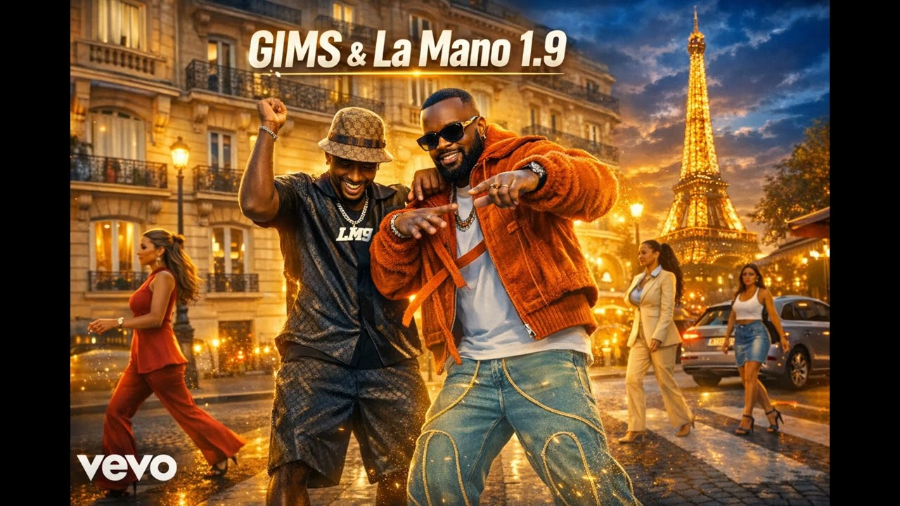 Gims & La Mano 1.9 – PARISIENNE (Official Music)