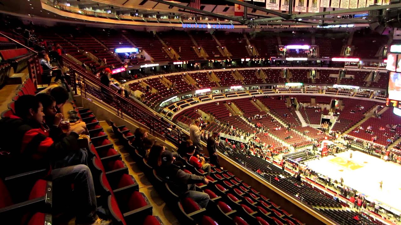 Oklahoma City Thunder x Chicago Bulls 11/08/2012 - United Center inside view before match