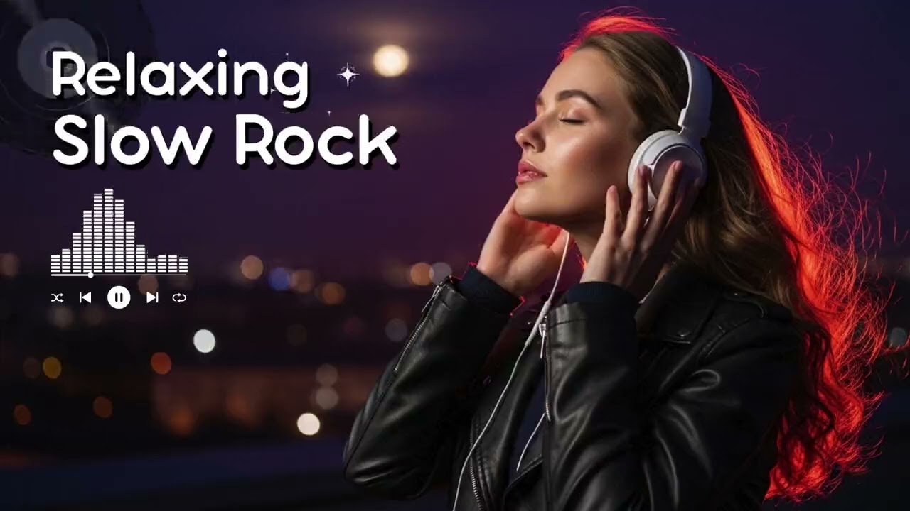 Slow Rock Ambient Guitar Music for Soft Background Mood