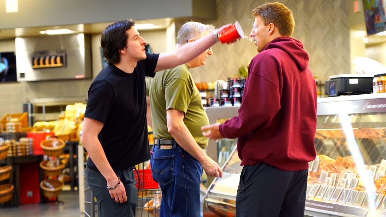 Crazy Guy Poured Water On Me!