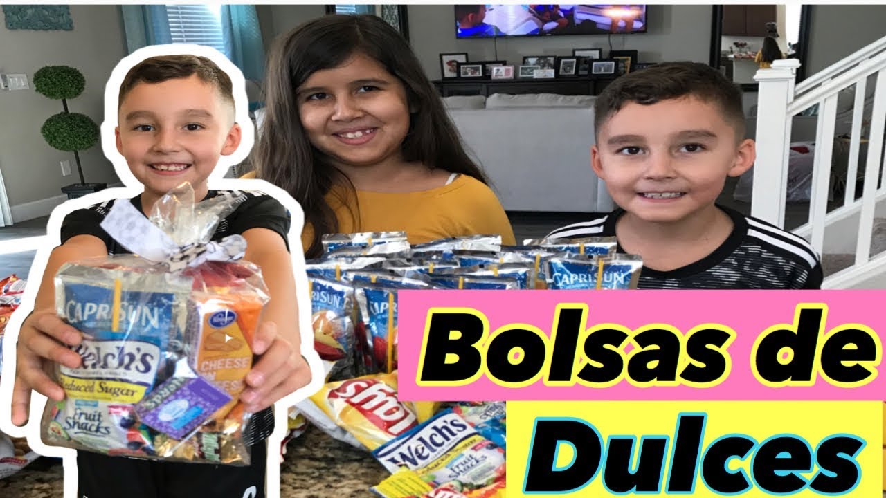 BOLSITAS DE DULCES PARA EL EQUIPO DE FUTBOL DE NOAH
