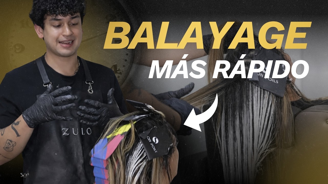 C&oacute;mo hacer Balayage Mano Alzada : Gu&iacute;a t&eacute;cnica paso a paso