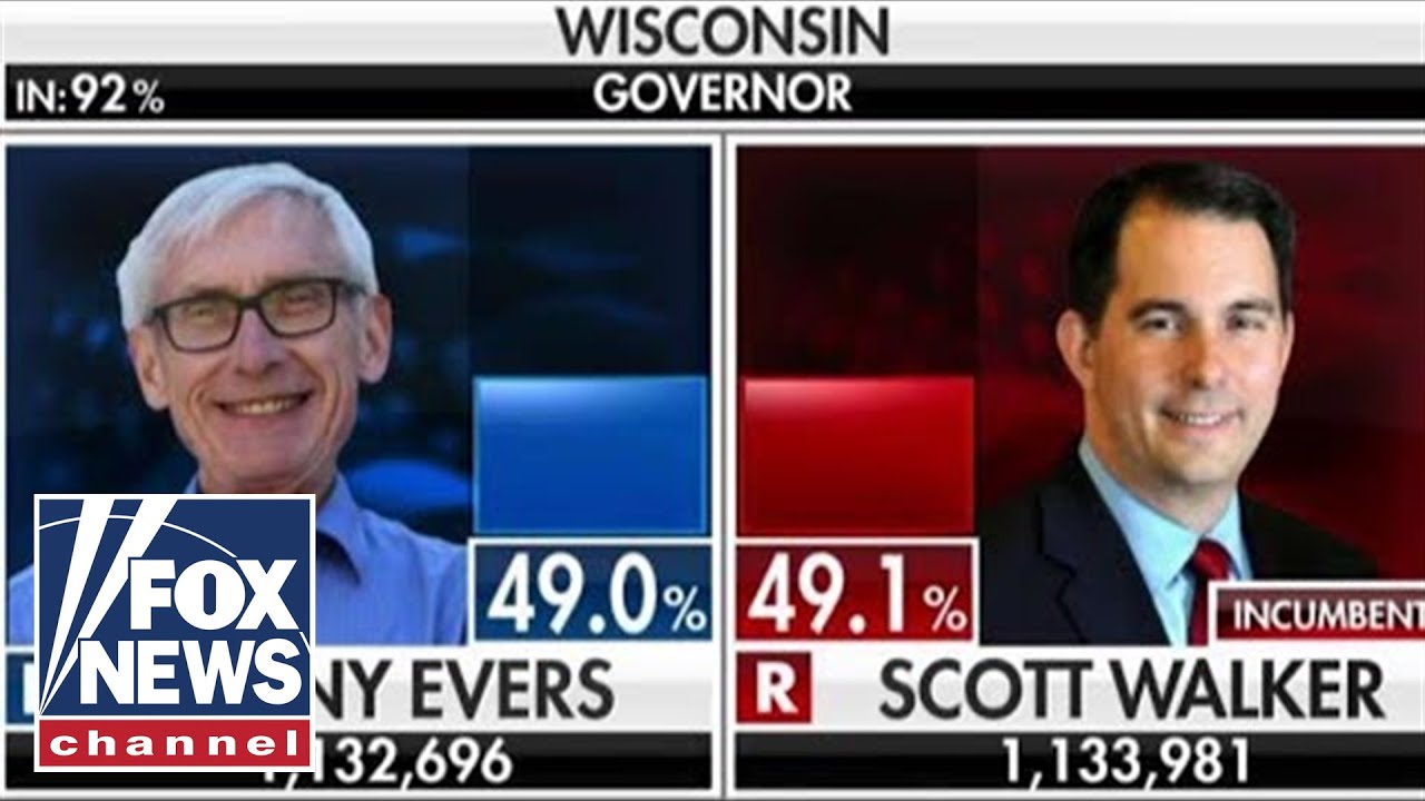 Race for Wisconsin governor too close to call