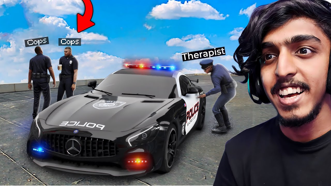 GTA 5 : Stealing RARE Police SUPERCAR As FAKE COP!