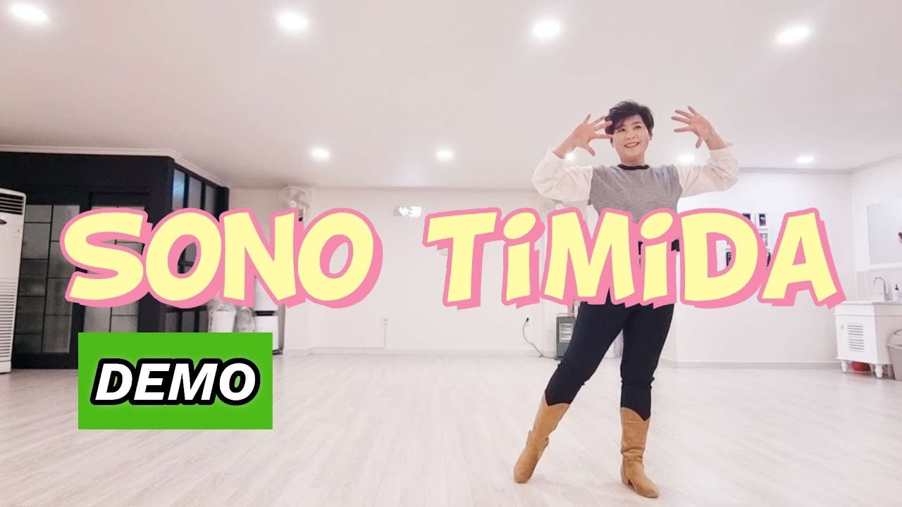 ♥Sono Timida line dance♥Beginner / Improver level