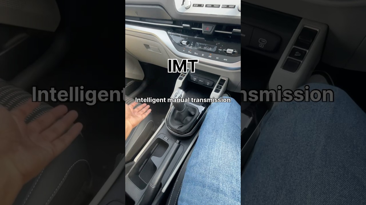 Learn to drive IMT car in just 1 min✅ #automobile #tricks #kia #carens #ytshorts #india #shorts