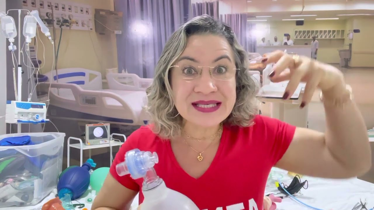 Ventilação: testando o “ambu”