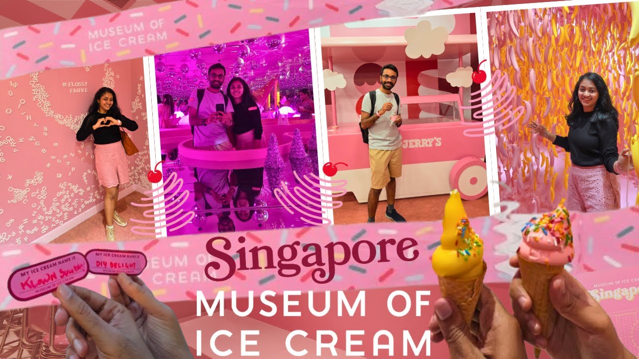 Singapore's Sweetest Spot: Exploring Every Room in Singapore's Museum of Ice Cream 🍦✨
