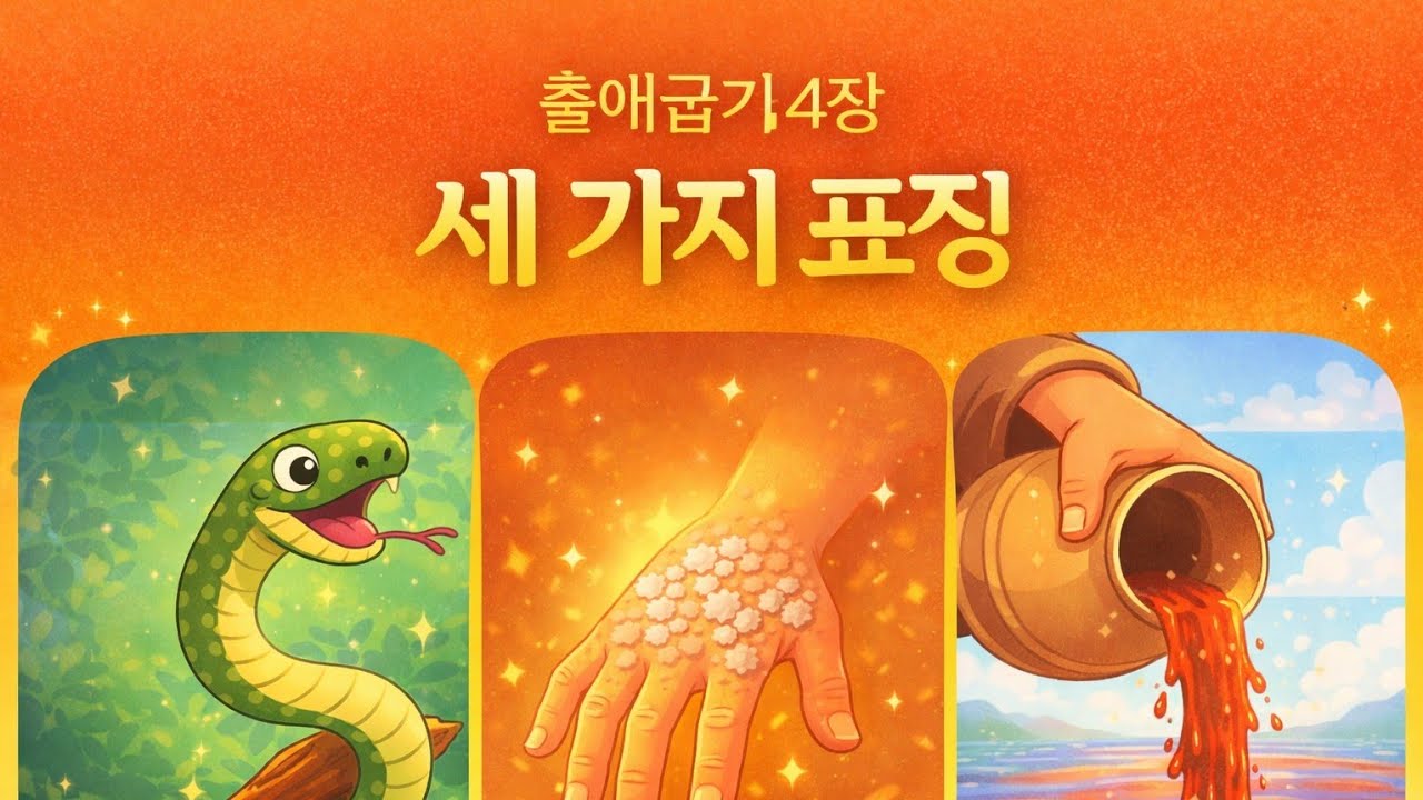 📖 출애굽기 4장 세 가지 표징🎵 차은선 작곡 AI 협업 연주 | Exodus 4