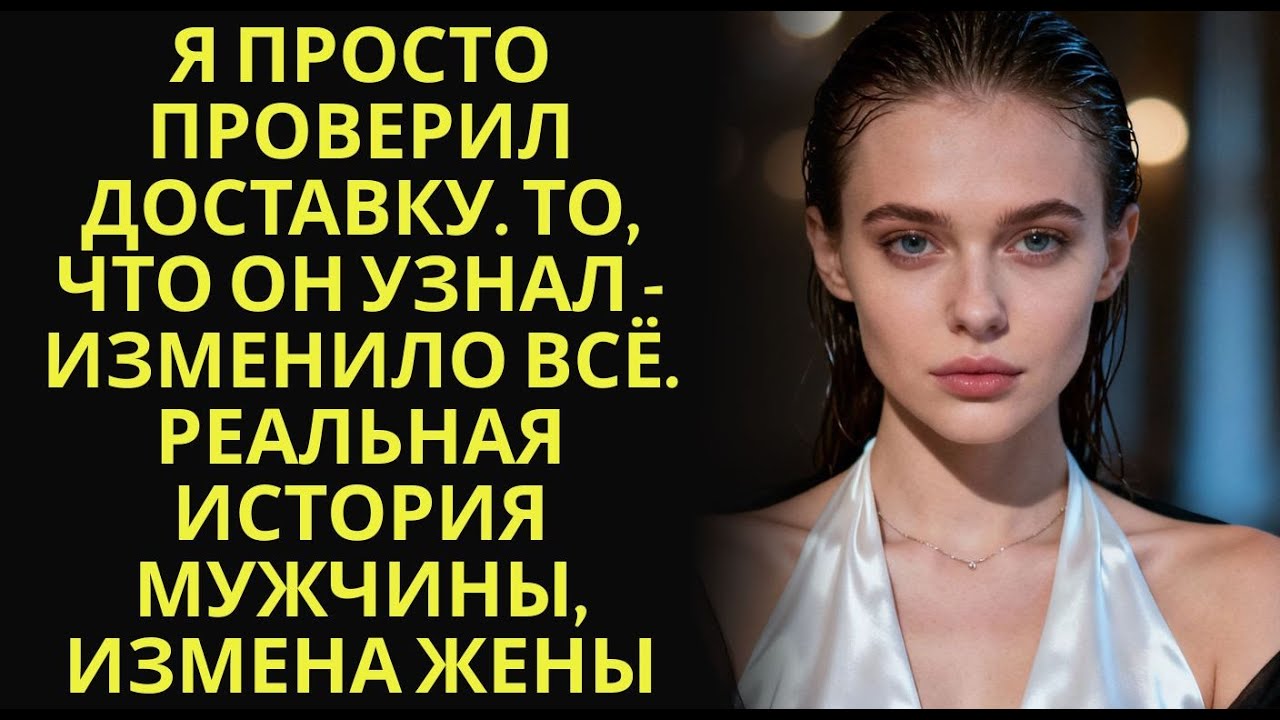 Я просто проверил доставку  То, что он узнал   изменило всё  Реальная история мужчины, измена жен