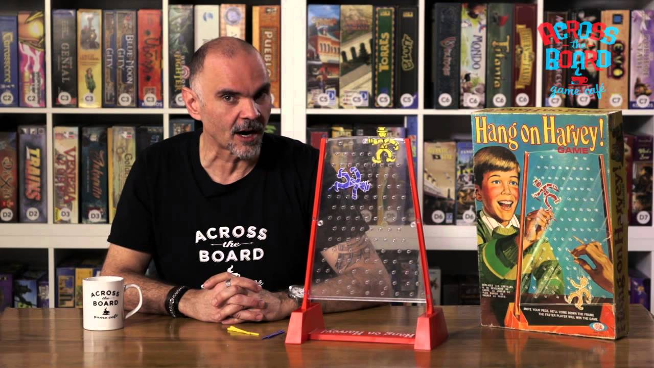 Hang on Harvey At Across the Board Game Caf&eacute; For Retro Month