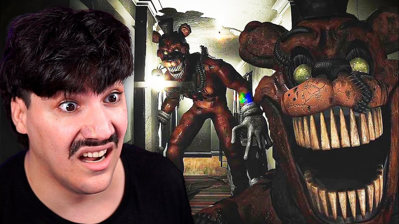 ESSE ANIMATRONIC GIGANTE ASSOMBROU MINHA CASA! ( FNAF Shadows Awaken )