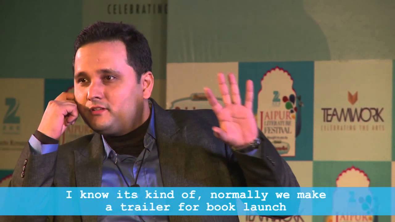 Amish talks about 'Scion of Ikshvaku' at JLF 2015