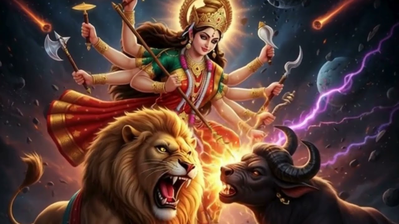 माँ दुर्गा की परम स्तुति | महिषासुर मर्दिनी स्तोत्र | आशीर्वाद और रक्षा #महिषासुरमर्दिनी #durgamaa