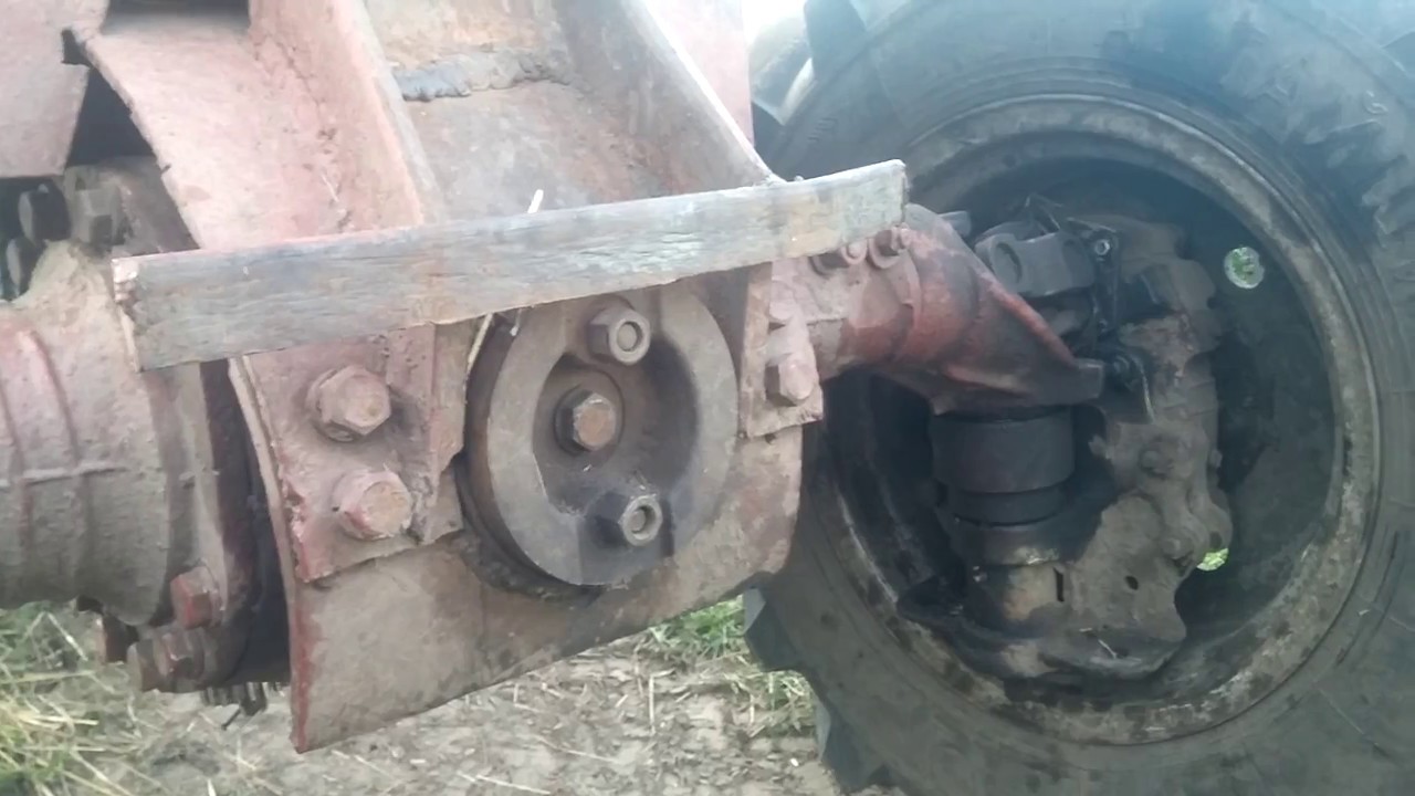 Передний МостТ40 НА МТЗ 50. Вот это 4×4!