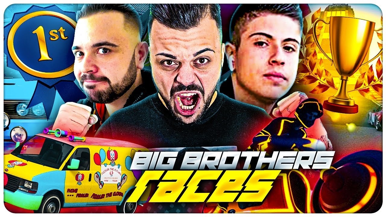 Big Brothers Races - JOk3R vs CICCIOGAMER89 vs KEKKO: chi sarà il 1 CLASSIFICATO? [GTA 5 Online]