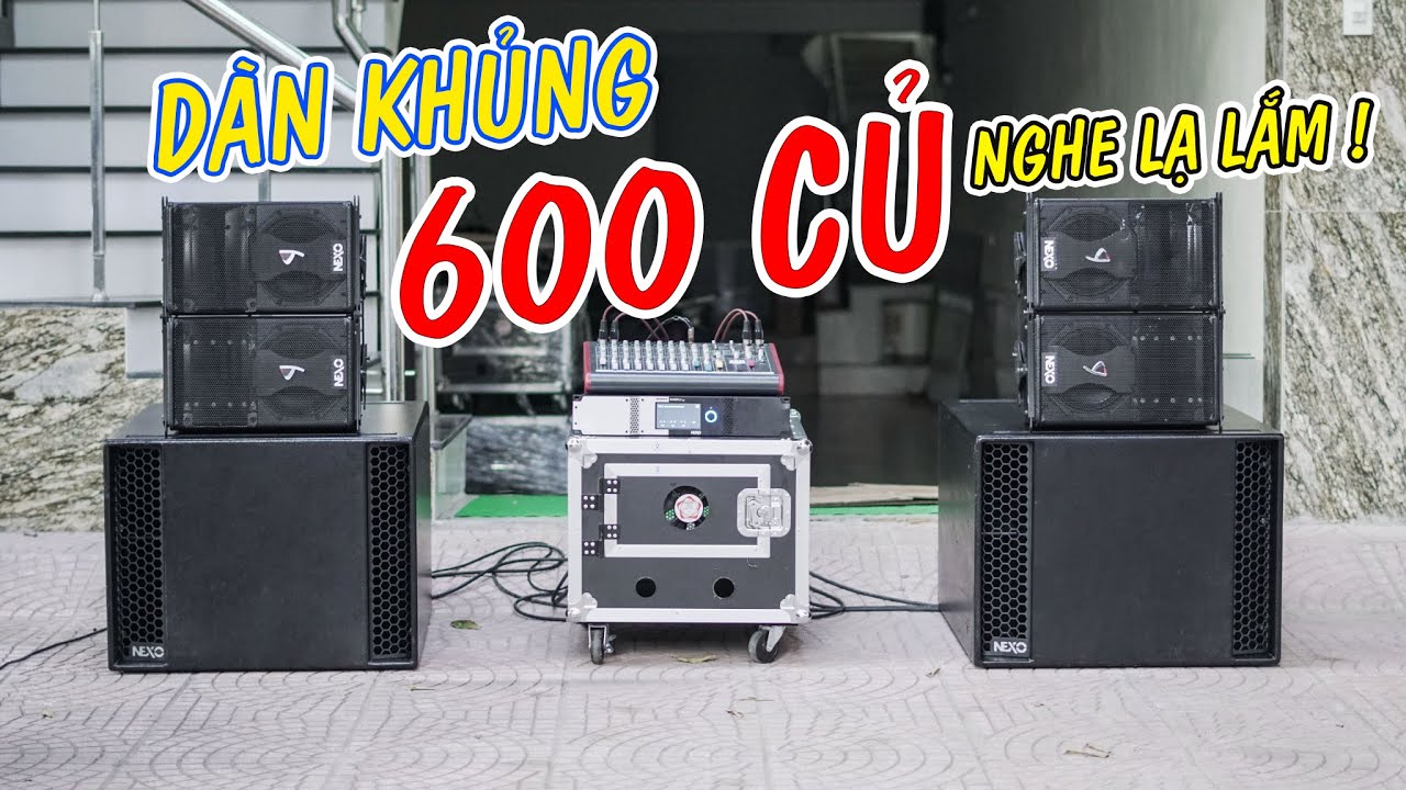 [CHÚ Ý HÀNG KHỦNG] NEXO GEO Series, LS18, Main NXAMP4x1 MK2 - RẤT NHIỀU TIỀN !