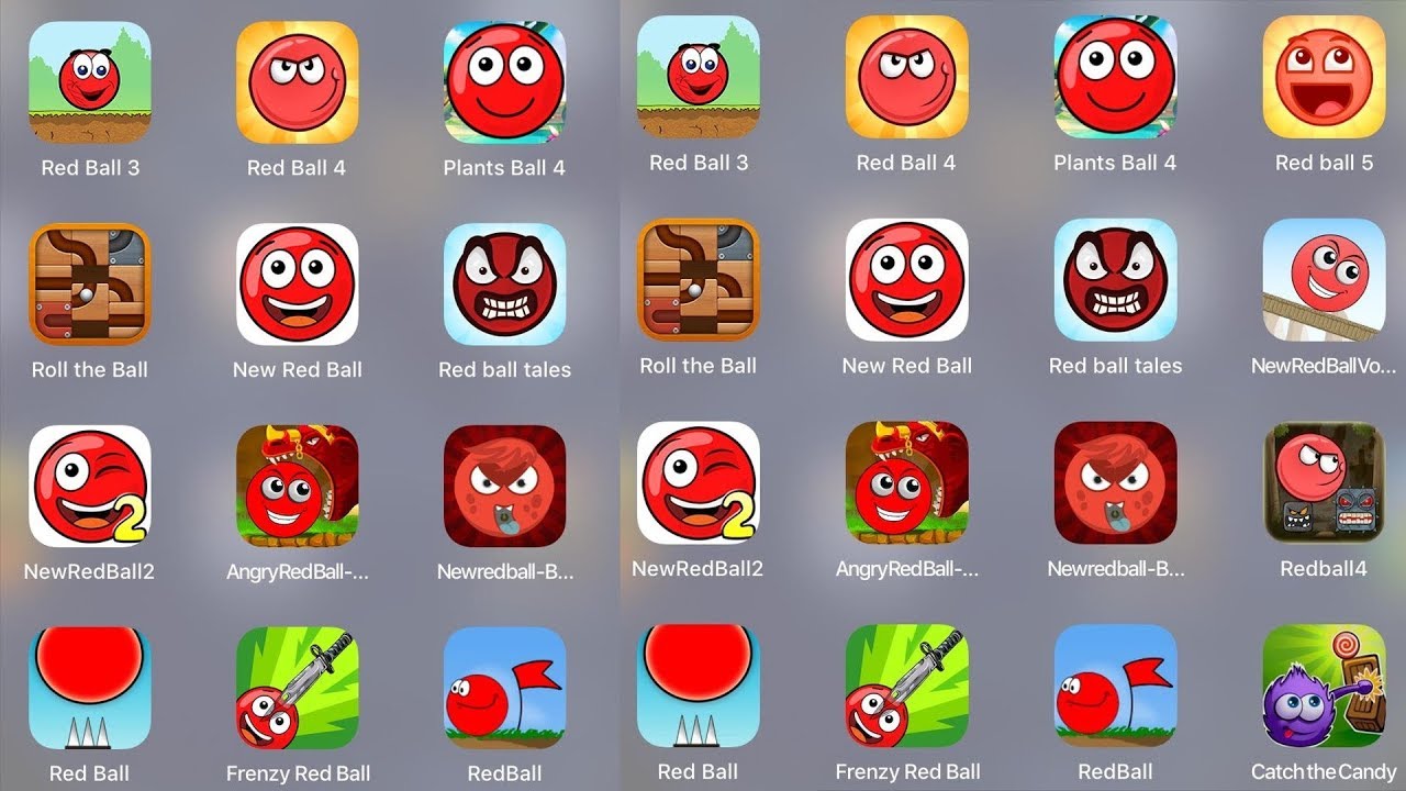 Red Ball 3,Red Ball 4,Plants Ball 4,Red Ball 5,Roll The Ball,Red Ball Tales,New Red Ball,Frenzy Ball