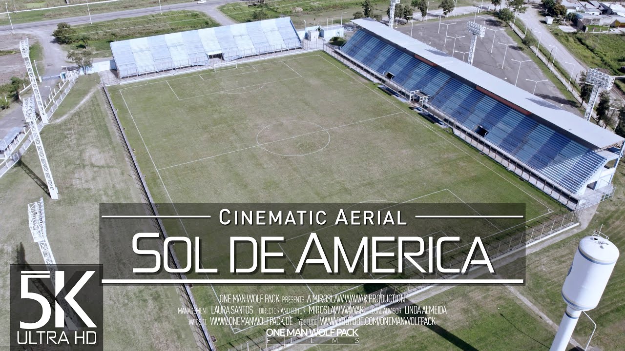 【5K】🇦🇷 Club Sol de América Formosa 🔥 Estadio Sol de America | ARGENTINA 2023 Cinematic Aerial™ Drone