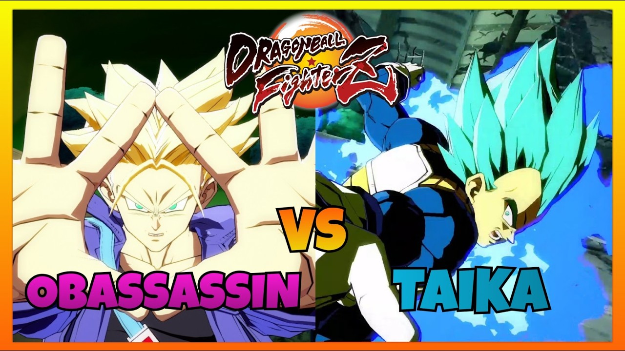 DBFZ - OBASSASSIN vs TAIKA gameplays (Goku Black, Hit, Trunks vs Vegeta Blue, UI Goku, Janemba)
