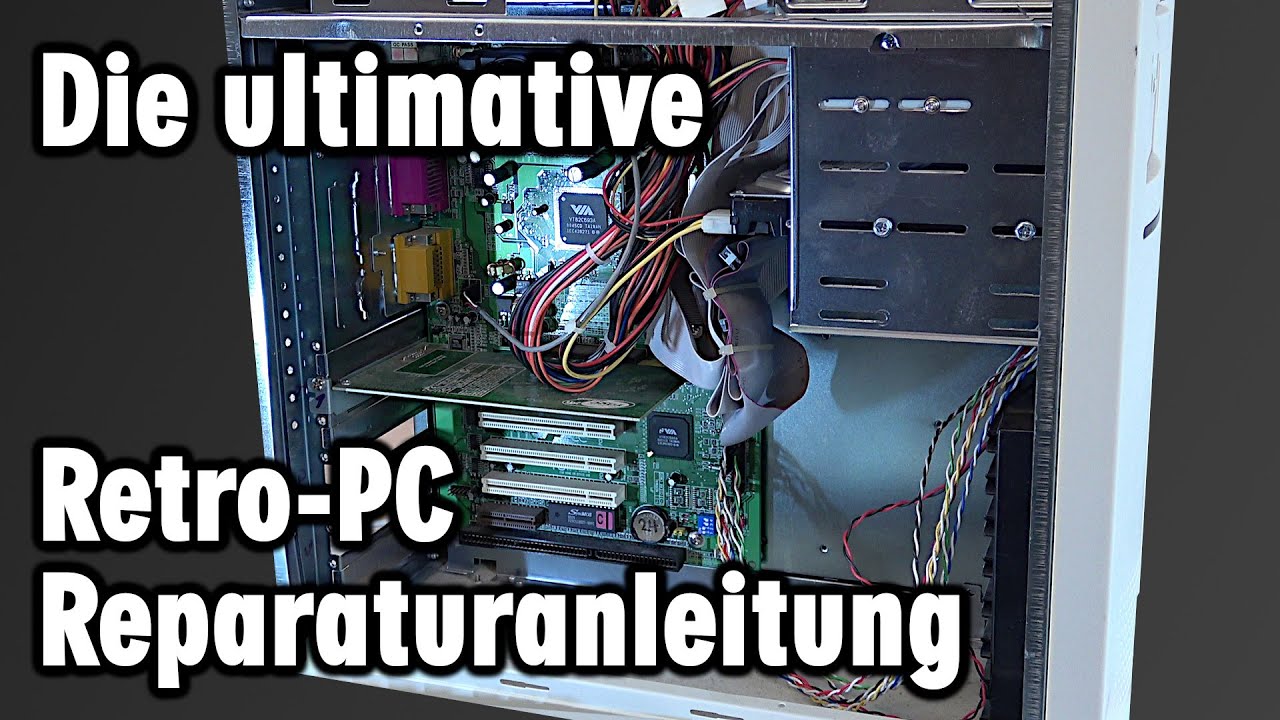 Jeder kann damit seinen Retro-PC selbst reparieren - 10 Tipps - PC-Reparaturanleitung