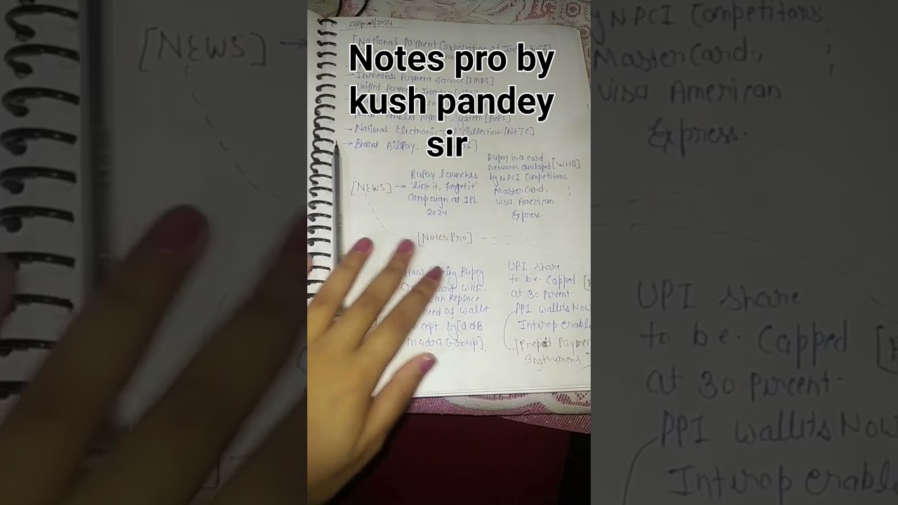 current affairs by kush Pandey sir