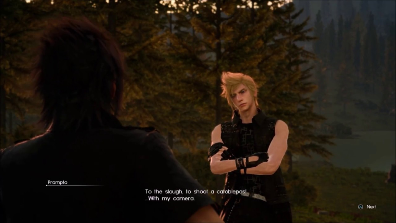 Final Fantasy XV - Prompto Funny Tour Part 2