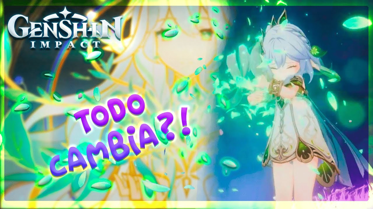 Qu&eacute; cambia en Genshin Impact cuando se olvida a la Reina Mayor Rukkhadevata ⚡💧GENSHIN IMPACT 3.2 🔥❄
