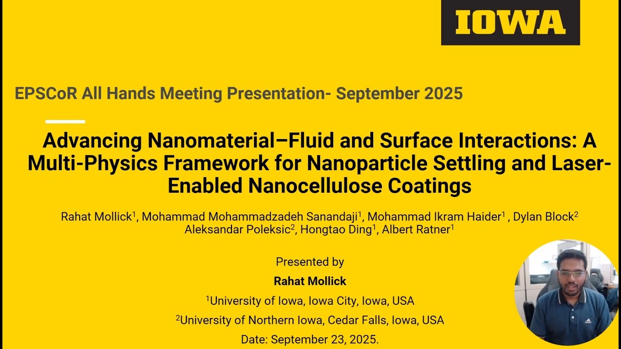 Interaction Dynamics Among Nanomaterial, Fluid and Surfaces