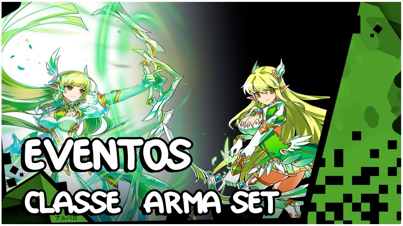 [Elsword INT] Lv 99 + Maestria + Classe mestra + set + arma, etc.