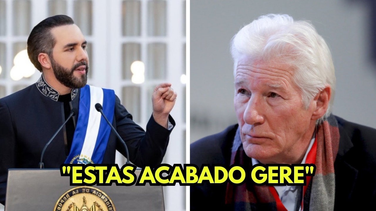 Richard Gere interrumpió a Nayib Bukele nueve veces: la décima frase lo dejó sin palabras