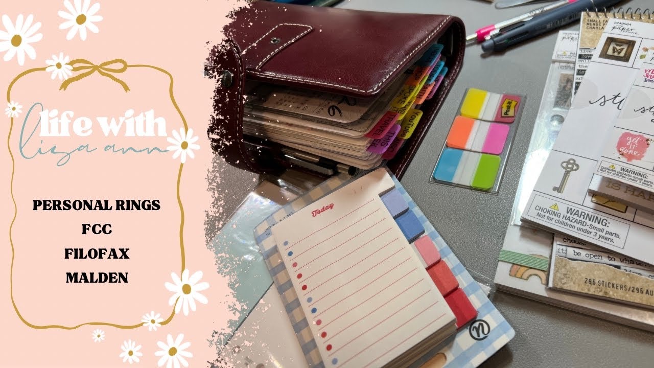 Filofax Malden | Вкладыши FCC | Флип | Персональные кольца | #персональныекольца #filofaxmalden #...